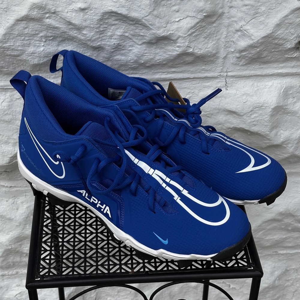 Nike Alpha Menace Shark 3 Football Turf Cleats Mens Size 13 Shoes Sports‎ NWT